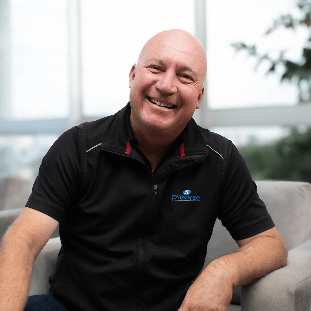 Jacques Loubser, National Sales Manager of Pyrotec PackMedia