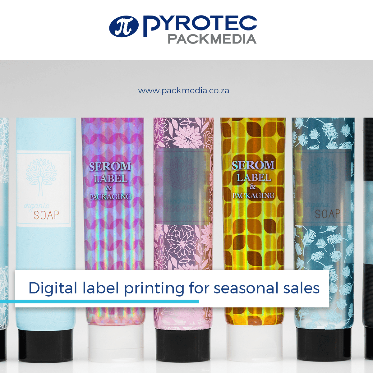 Digital label printing for seasonal sales